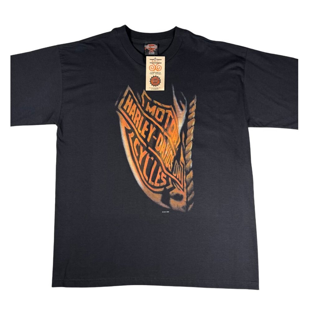 NWT Vtg Cancun Harley-Davidson T-Shirt | XL | Biker Graphic Tee